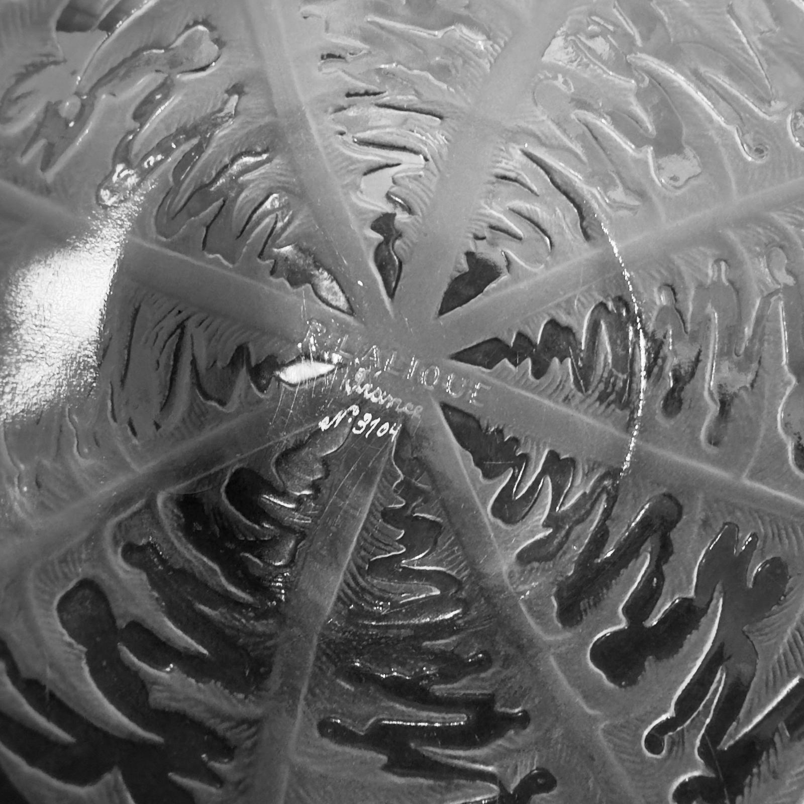 René Lalique „Pissenlit“ – fünf Schalen aus Klarglas, ca. 1924 – Bild 4